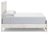 Gerridan White/Gray Panel Bedroom Set from Ashley - Luna Furniture