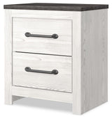 Gerridan White Rustic and Rustic Gray Dresser, Mirror, Chest and Nightstand from Ashley - Luna Furniture