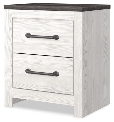 Gerridan White Rustic and Rustic Gray Dresser, Mirror, Chest and Nightstand from Ashley - Luna Furniture