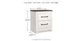 Gerridan Queen Panel Bed, Dresser and Nightstand from Ashley Furniture - Luna Furniture