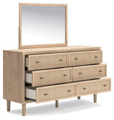 Cielden Two-tone Dresser and Mirror from Ashley Furniture - Luna Furniture