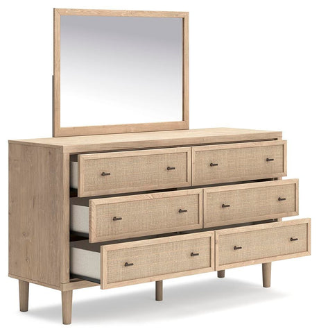 Cielden Two-tone Dresser and Mirror from Ashley Furniture - Luna Furniture