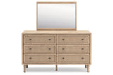 Cielden Two-tone Dresser and Mirror from Ashley - Luna Furniture