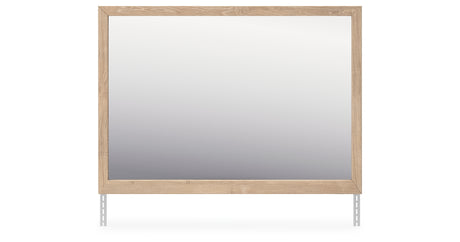 Cielden Tan Bedroom Mirror (Mirror Only) from Ashley Furniture - Luna Furniture