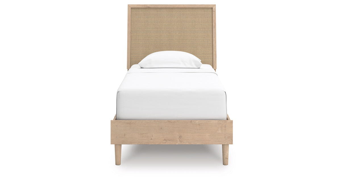 Cielden Two-tone Twin Platform Bed from Ashley - Luna Furniture