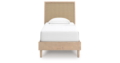 Cielden Two-tone Twin Platform Bed from Ashley Furniture - Luna Furniture