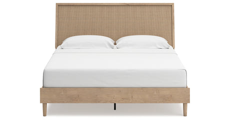 Cielden King Panel Bed with Dresser and Nightstand in Two-tone from Ashley Furniture - Luna Furniture