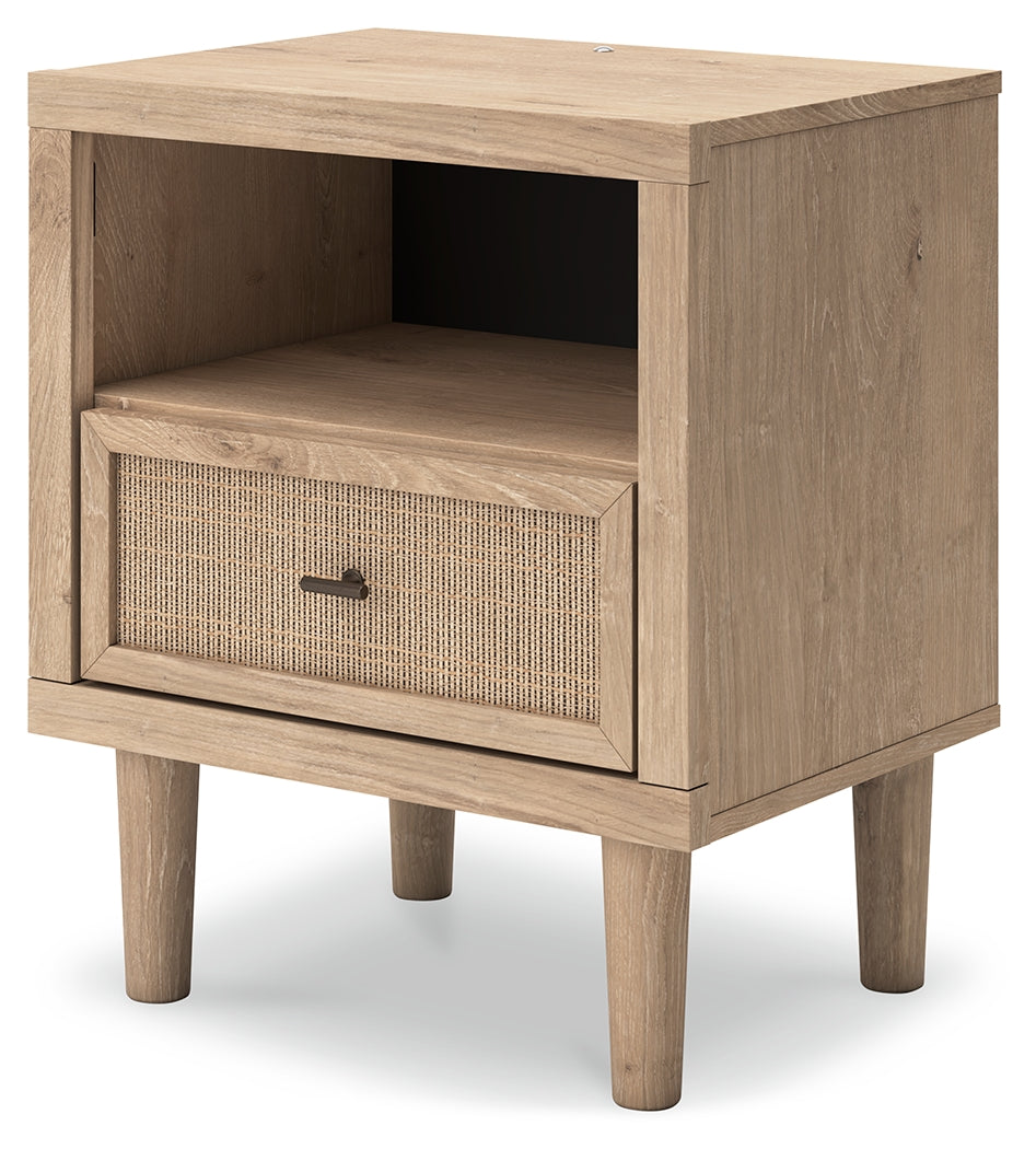 Cielden Queen Panel Headboard with 2 Nightstands in Two-tone from Ashley Furniture - Luna Furniture