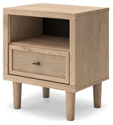 Cielden Queen Panel Headboard with 2 Nightstands in Two-tone from Ashley Furniture - Luna Furniture