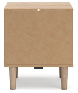 Cielden Queen Panel Headboard with 2 Nightstands in Two-tone from Ashley Furniture - Luna Furniture