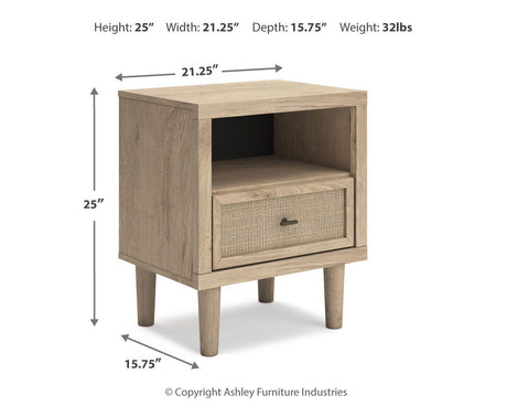 Cielden Two-tone Nightstand from Ashley Furniture - Luna Furniture