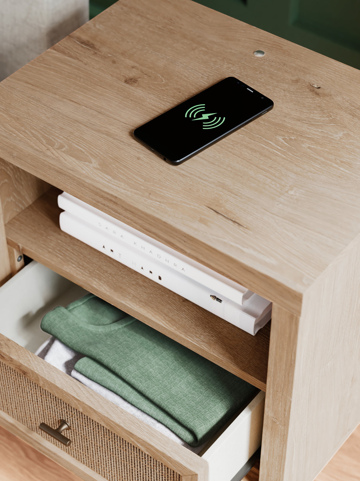 Cielden Two-tone Nightstand from Ashley Furniture - Luna Furniture