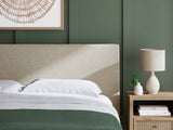 Cielden Soft Gray California King Upholstered Platform Bed from Ashley Furniture - Luna Furniture