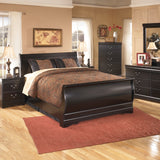 Huey Vineyard Black Dresser and Mirror from Ashley Furniture - Luna Furniture