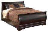 Huey Vineyard Black Full Sleigh Bed from Ashley - Luna Furniture