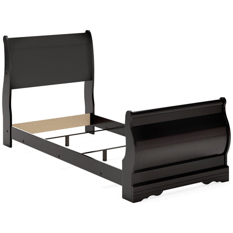 Huey Vineyard Black Youth Sleigh Bedroom Set from Ashley - Luna Furniture