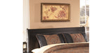 Huey Vineyard Black Queen Sleigh Headboard, Dresser, Mirror and Nightstand from Ashley Furniture - Luna Furniture