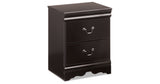 Huey Vineyard Black Full Sleigh Bed, Dresser, Mirror, Chest and Nightstand from Ashley - Luna Furniture