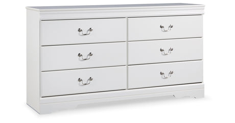 Anarasia White Dresser from Ashley Furniture - Luna Furniture