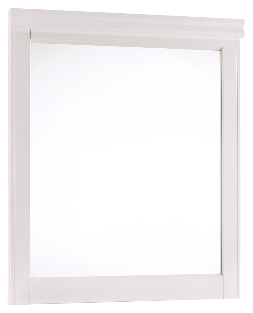 Anarasia White Bedroom Mirror (Mirror Only) from Ashley Furniture - Luna Furniture
