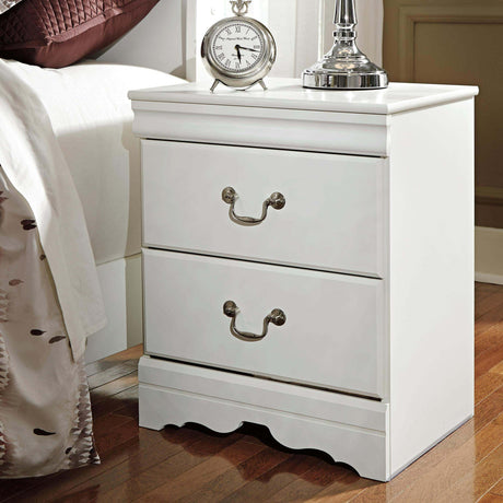 Anarasia White Nightstand from Ashley - Luna Furniture