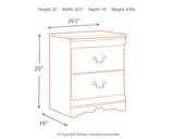 Anarasia White Nightstand from Ashley Furniture - Luna Furniture
