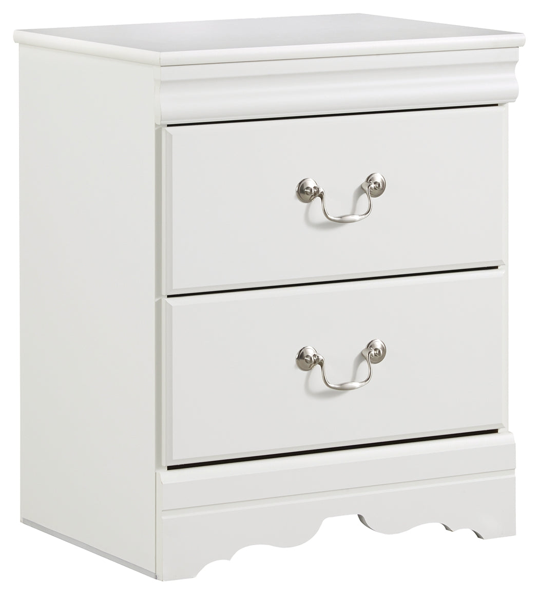Anarasia White Sleigh Bedroom Set from Ashley - Luna Furniture