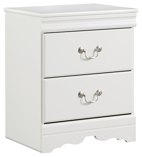 Anarasia White Sleigh Bedroom Set from Ashley - Luna Furniture