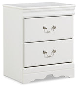 Anarasia White Chest and 2 Nightstands from Ashley Furniture - Luna Furniture