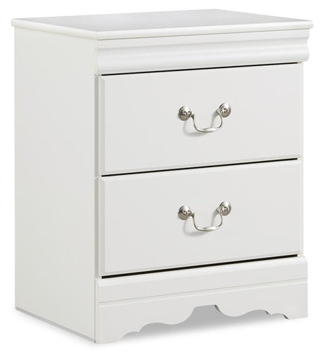 Anarasia White Chest and 2 Nightstands from Ashley - Luna Furniture