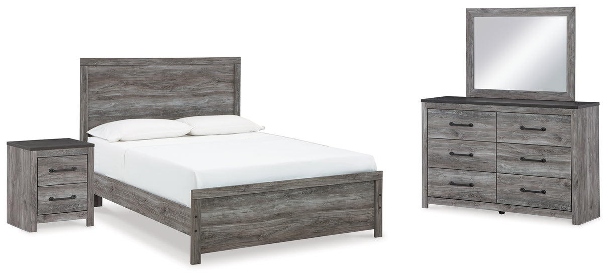 Bronyan Dark Gray Panel Bedroom Set from Ashley - Luna Furniture