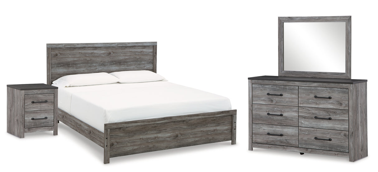 Bronyan Dark Gray Panel Bedroom Set from Ashley - Luna Furniture