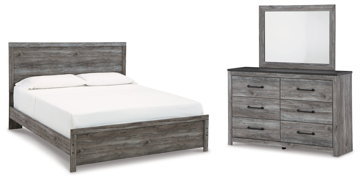 Bronyan Dark Gray Panel Bedroom Set from Ashley - Luna Furniture