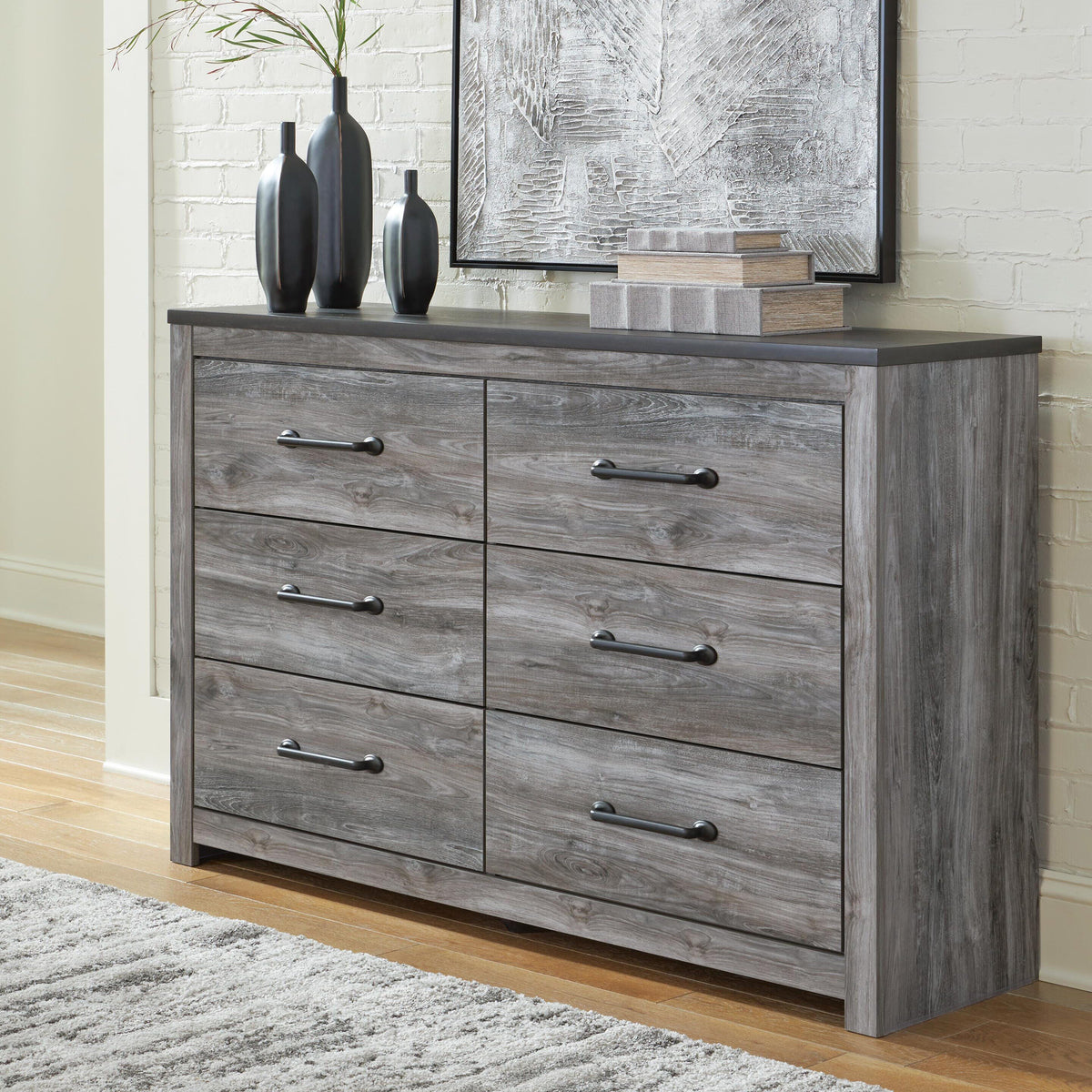 Bronyan Dark Gray Dresser from Ashley - Luna Furniture