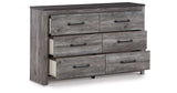 Bronyan Dark Gray Dresser from Ashley Furniture - Luna Furniture