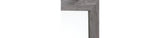 Bronyan Queen Panel Bed with Mirrored Dresser and 2 Nightstands in Dark Gray from Ashley Furniture - Luna Furniture