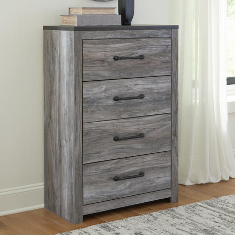 Bronyan Dark Gray Chest of Drawers from Ashley - Luna Furniture