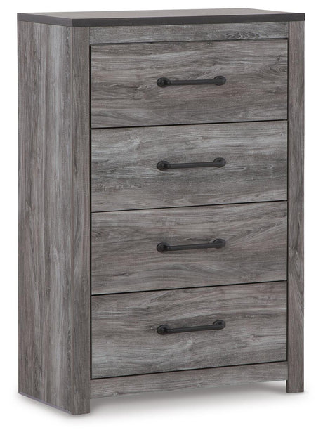 Bronyan Dark Gray Chest of Drawers from Ashley - Luna Furniture