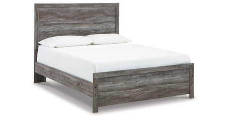Bronyan Dark Gray Queen Panel Bed and Dresser from Ashley - Luna Furniture