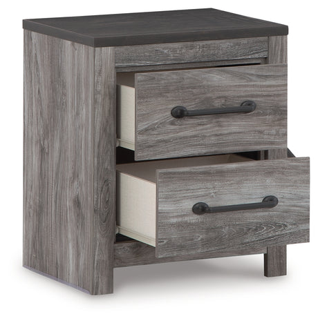 Bronyan Dark Gray Panel Bedroom Set from Ashley - Luna Furniture
