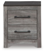 Bronyan Dark Gray Nightstand from Ashley - Luna Furniture