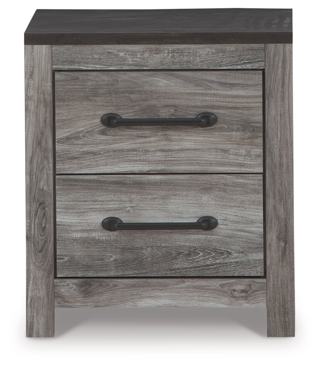 Bronyan Dark Gray Panel Bedroom Set from Ashley - Luna Furniture