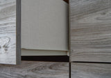Bronyan Dark Gray Nightstand from Ashley - Luna Furniture