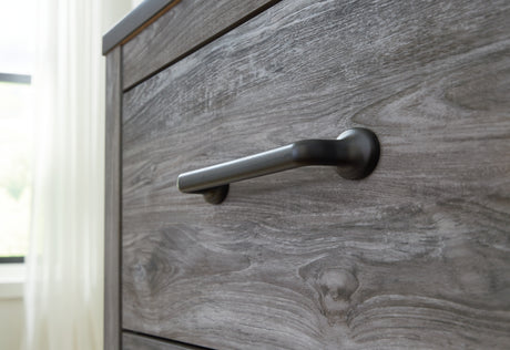 Bronyan Dark Gray Panel Bedroom Set from Ashley - Luna Furniture