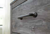 Bronyan Dark Gray Nightstand from Ashley - Luna Furniture