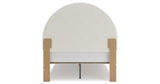 Wistenpine Blush Full Upholstered Platform Bed from Ashley Furniture - Luna Furniture