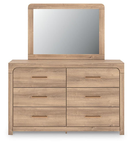 Kinlanni Queen Panel Bed, Dresser and Nightstand from Ashley - Luna Furniture