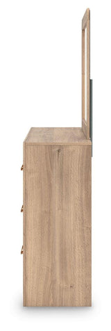 Kinlanni Queen Panel Bed, Dresser and Nightstand from Ashley - Luna Furniture
