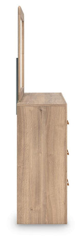 Kinlanni Queen Panel Bed, Dresser and Nightstand from Ashley - Luna Furniture
