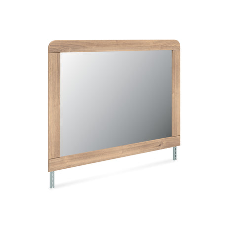 Kinlanni Tan Upholstered Panel Bedroom Set from Ashley - Luna Furniture